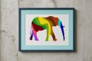 Elephant Palette Silhouette