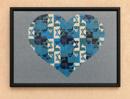Heart Jewish Star