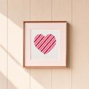 Heart Striped