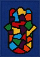 Hamsa Stained Glass