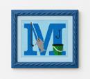 Letter M Fishing