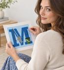 Letter M Fishing