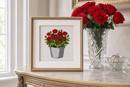 Pot Of Roses