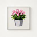 Pot Of Tulips