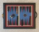 Backgammon and Compass Rose