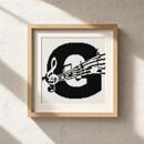 Letter G Music Notes