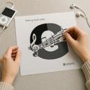 Letter G Music Notes