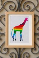 Giraffe Palette Silhouette