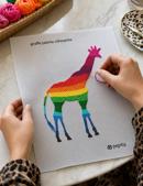 Giraffe Palette Silhouette