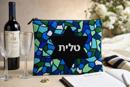 Tallit Stained Glass Black Star