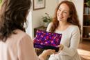 Tallit Stained Glass Box Magenta