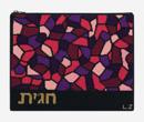 Tallit Stained Glass Box Magenta