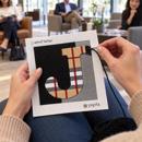 Letter J Camel Tartan