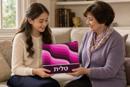 Tallit Waves Magenta
