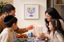 Colorful Menorah