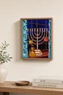 Menorah Windowsill
