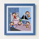 Monkeys Jumping On The Bed