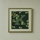 Letter K Leaves