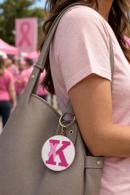 Letter K Hope Ribbon