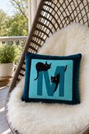 Letter M Black Cats