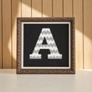 Letter A Chevron Large