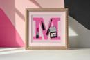 Letter M Makeup