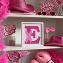 Letter E Hope Ribbon