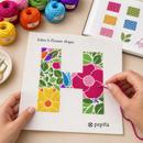 Letter H Flower Shape
