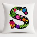 Letter S Primary Floral