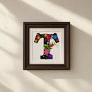 Letter T Primary Floral