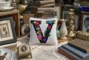 Letter V Primary Floral
