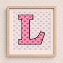 Letter L Hearts
