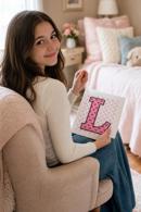 Letter L Hearts