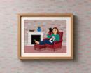 Relaxing With Needlepoint