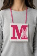 Letter M Hope Ribbon