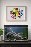 Octopus Palette Silhouette