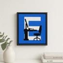 Letter E Office Chair