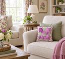 Pastel Floral Pillow