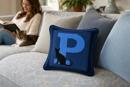Letter P Black Cat