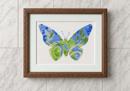 Butterfly Swirls Planet Earth