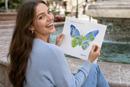 Butterfly Swirls Planet Earth