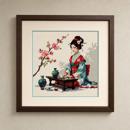 Oriental Tea Scene
