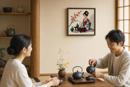 Oriental Tea Scene