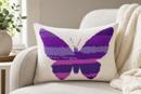 Ombre Butterfly Purple