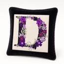 The Letter D Flowering Purple