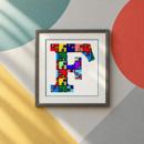 Letter F Puzzle Pieces