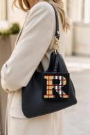 Letter R Camel Tartan