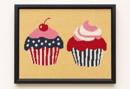 Red White Blue Cupcakes