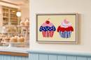 Red White Blue Cupcakes
