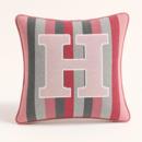 Letter H Rose Stripes